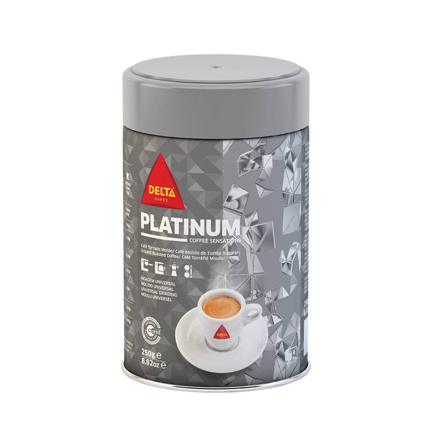PLATINUM café moído torrado moagem universal intermédia 4