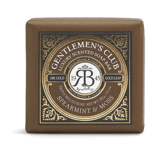 Gentlemen's Club Spearmint & Moss Soap 150g