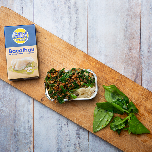 Bacalhau em Azeite Virgem Extra e Alho