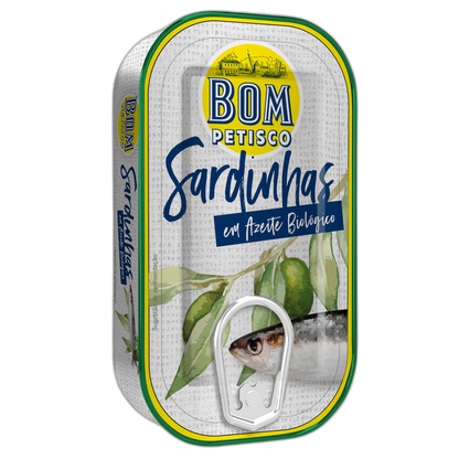 Sardinhas Bom Petisco em Azeite BIO