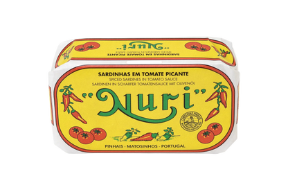 NURI Signature Collection – 4 Premium Portuguese Sardines (4 × 125g)