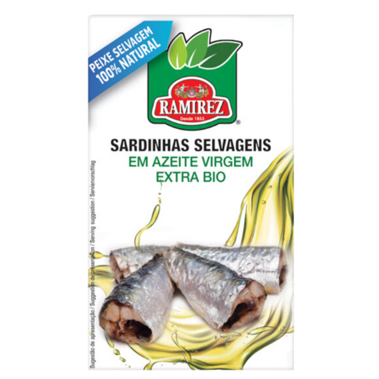 Ramirez Wild Sardines In Extra Virgin BIO Olive