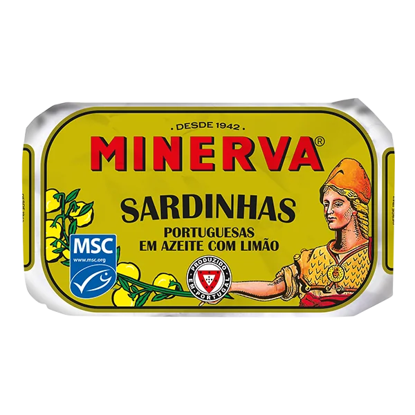 Sardinhas Portuguesas Minerva em Azeite Degustação (4 x 120g)