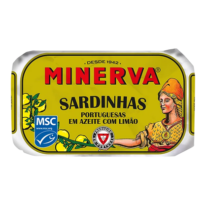 Sardinhas Portuguesas Minerva em Azeite Degustação (4 x 120g)