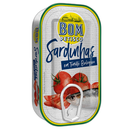 Bom Petisco Sardines Bio in Tomato