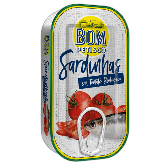 Sardinhas Bom Petisco Bio ao Tomate