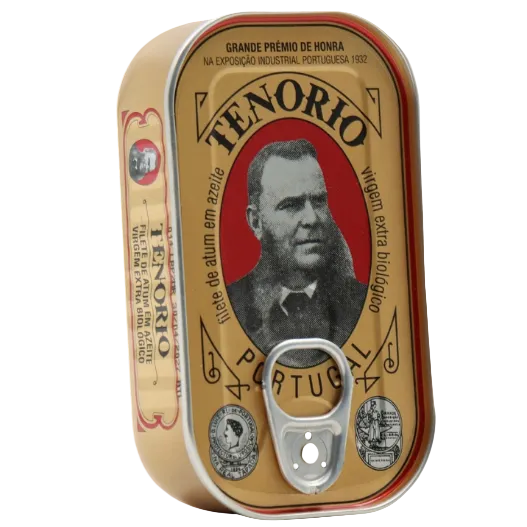 Filetes de Atum Tenório com Azeite Biológico